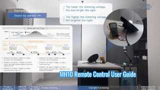 MH10 원격 제어 사용 설명서(MC079D 시리즈 일광 수확)