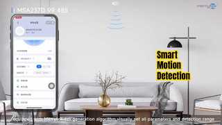 RS485 동작 감지기 스마트 매립형 24GHz