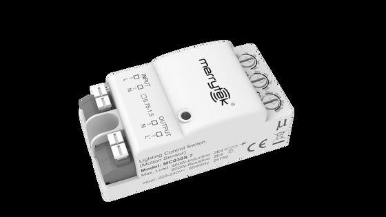 마이크로 웨브 ON/OFF 모션 센서, 로터리 스위치 설정, 낮은 대기 전력